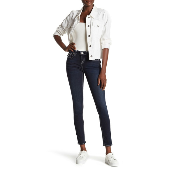 True Religion Women's Super Skinny Stretch Jeans - Picture 4 of 4